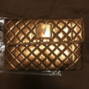 Younique golden clutch
